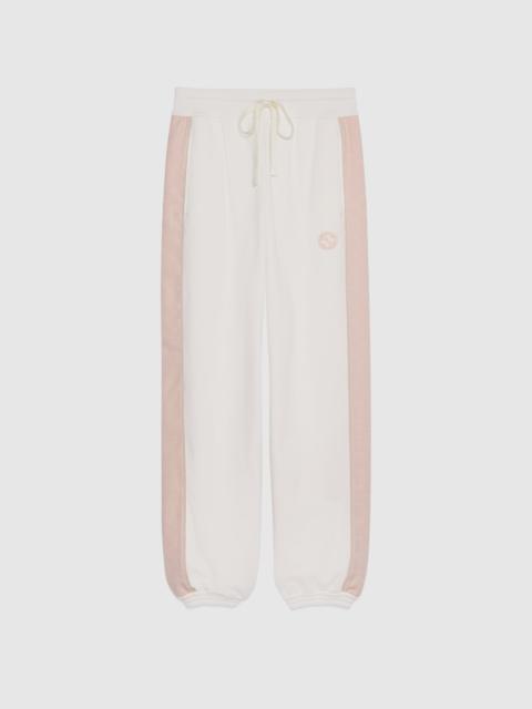 GUCCI GG felted cotton jersey jogging pant