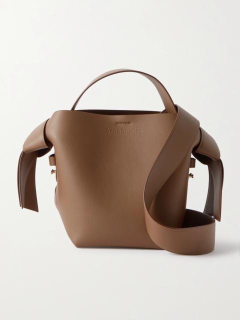 Acne Studios Musubi Mini Knotted Leather Shoulder Bag