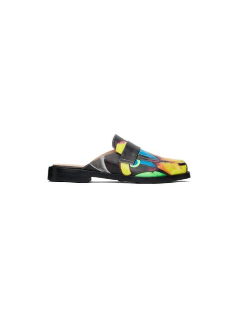 KidSuper Multicolor Bauhaus Face Slip-on Loafers