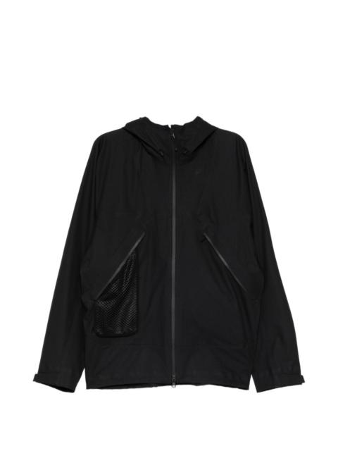 Goldwin logo-embroidered panelled jackets