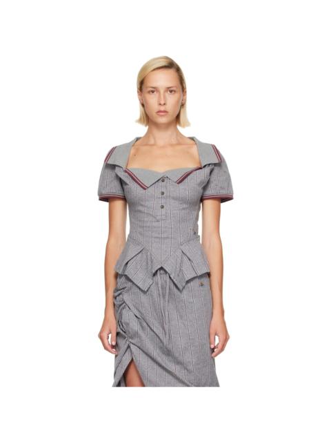 Vivienne Westwood Gray Monday Polo