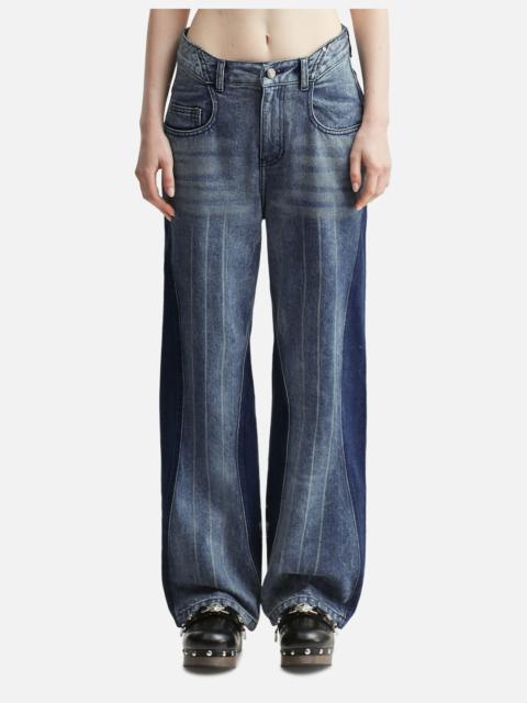 MIX PANEL JEANS