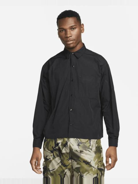 Nike Sportswear Tech Pack Men's Woven Long-Sleeve Shirt