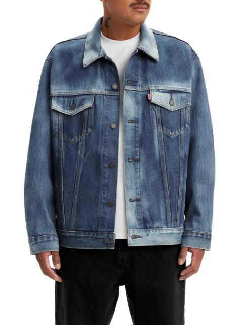 Relaxed Fit Denim Trucker Jacket