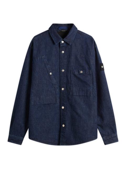 Stone Island Indigo Denim Overshirt