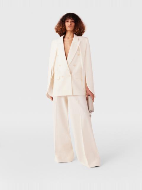 : High-Rise Wide-Leg Wool Pants