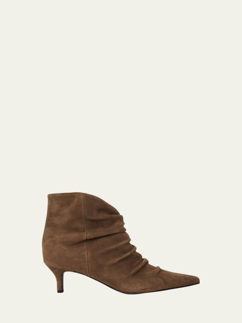 REIKE NEN Slouchy Suede Ankle Booties