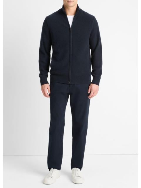 Vince Plush Cashmere Full-Zip Sweater