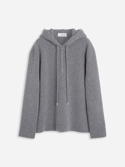 Lanvin HOODIE IN CASHMERE