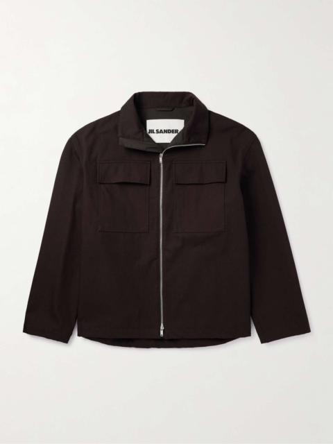Jil Sander Organic Cotton-Canvas Blouson Jacket