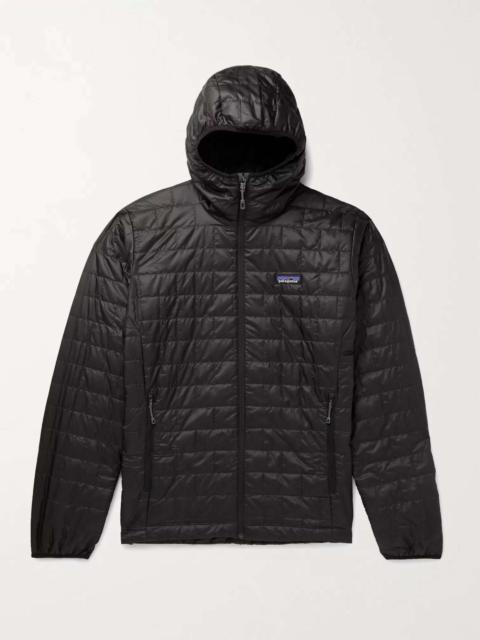 Patagonia Nano Puff Quilted Shell Primaloft Hooded Jacket