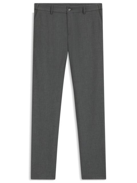 BOSS SLIM-FIT SUIT IN MICRO-PATTERNED STRETCH FABRIC