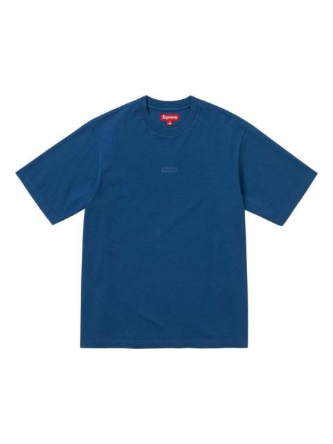 Supreme FW23 Week3 High Density Small Box T-shirt 'Blue' SUP-FW23-073