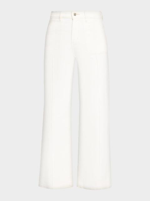 FRAME Le Slim Palazzo Pants