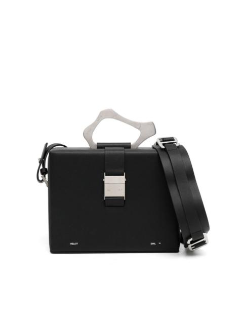 HELIOT EMIL™ Box leather shoulder bag