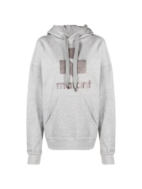 Mansel logo-print hoodie