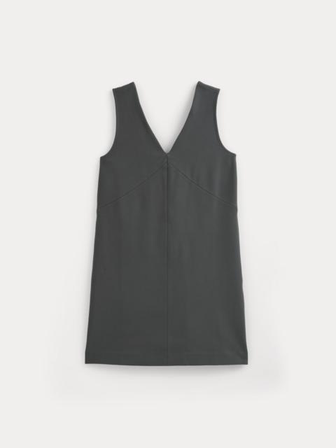 EVERLANE PONTE V-NECK MINI DRESS