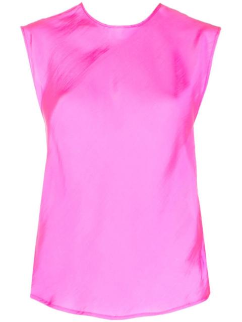 forte_forte sleeveless satin blouse