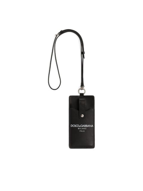 Dolce & Gabbana leather phone holder