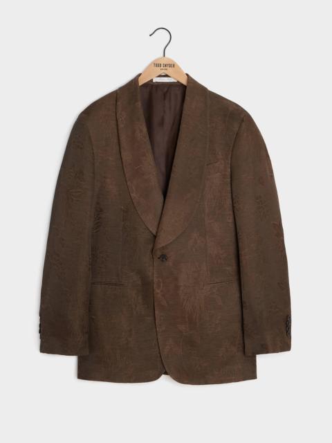 TODD SNYDER Italian Linen-Cupro Dayshawl Jacket
