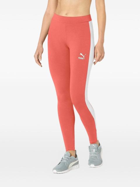 PUMA logo stripe leggings