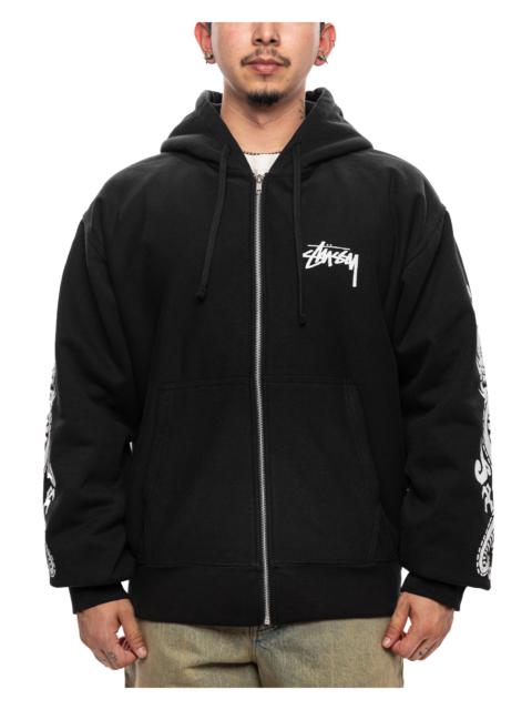 Stüssy Dragon Zip Hoodie 'Black'