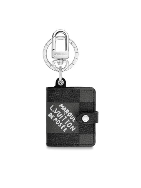 Louis Vuitton Damier Archives Notebook Bag Charm And Key Holder