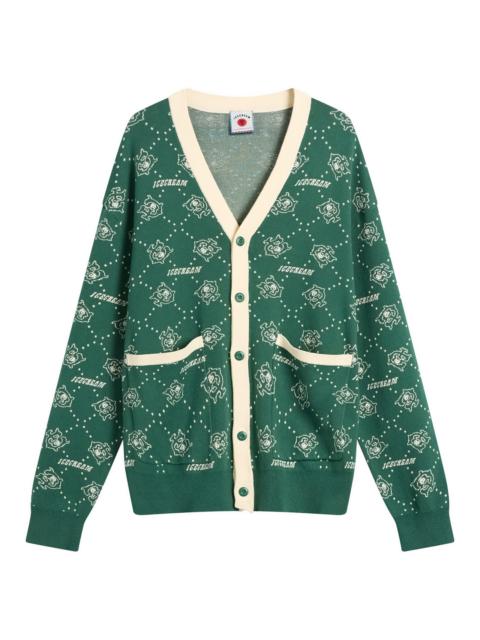 ICECREAM ICECREAM Monogram Knit Cardigan