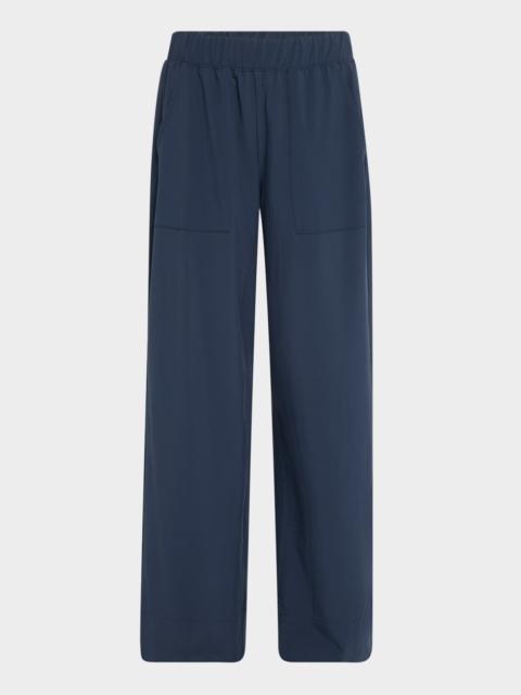 BEYOND YOGA Stretch Woven Wide-Leg Pants