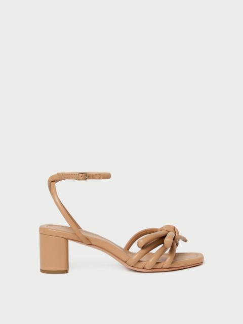 LOEFFLER RANDALL Mikel Dune Bow Mid-Heel Sandal