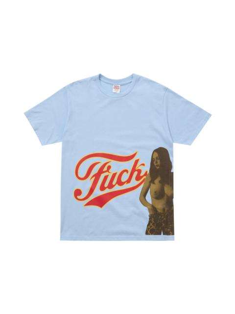 Supreme Supreme Don't Fuck Around Tee Heather Grey - FW22T53