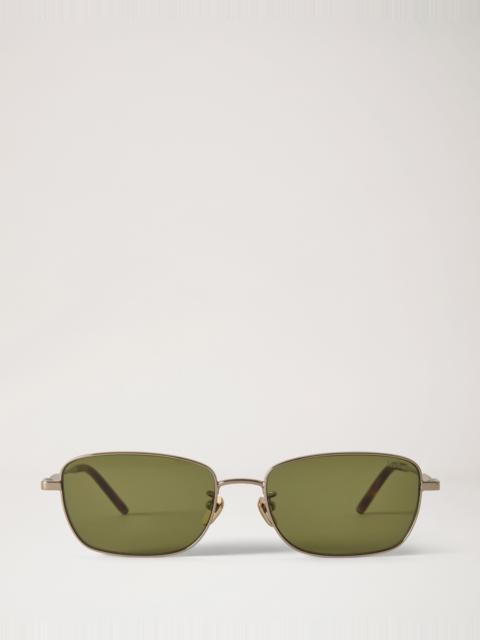 Mulberry Ellis Sunglasses Mulberry Green Metal & Bio Acetate