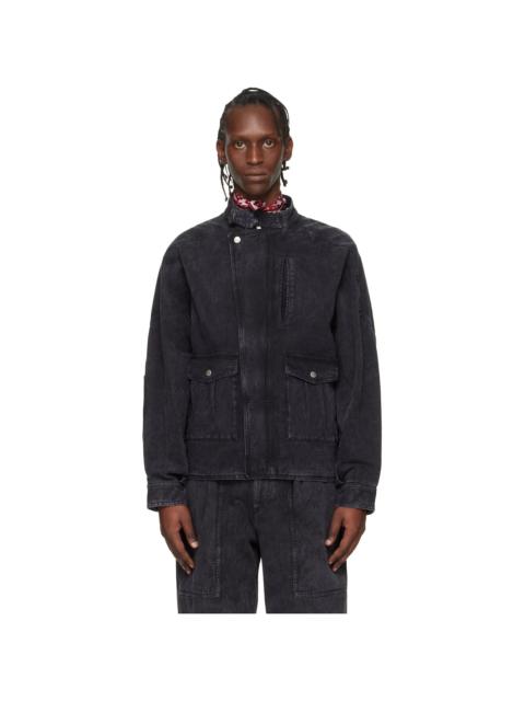 Isabel Marant Black Isaiah Denim Jacket