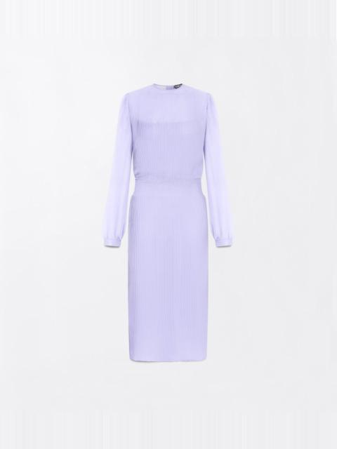 TOM FORD CHIFFON MICRO PLISSÉ DRESS