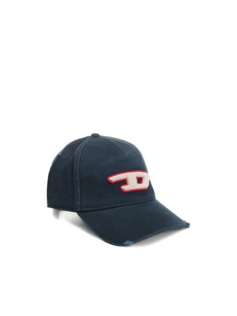 Diesel logo-patch baseball cap