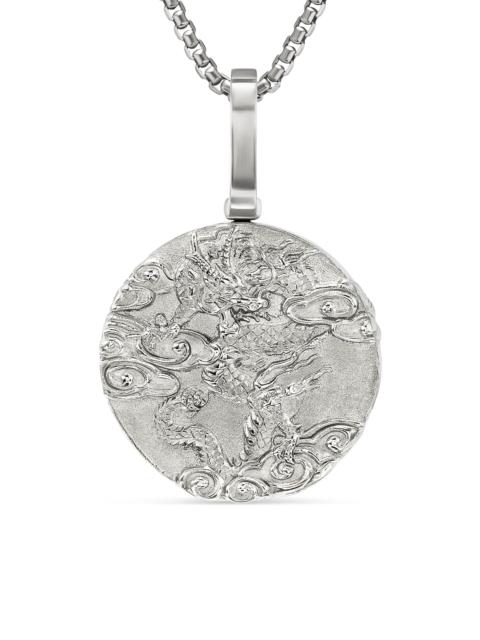 DAVID YURMAN Men's Dragon Amulet in Sterling Silver - Silver