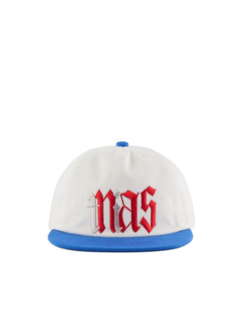SAINT M×××××× x NaS logo-embroidered baseball cap