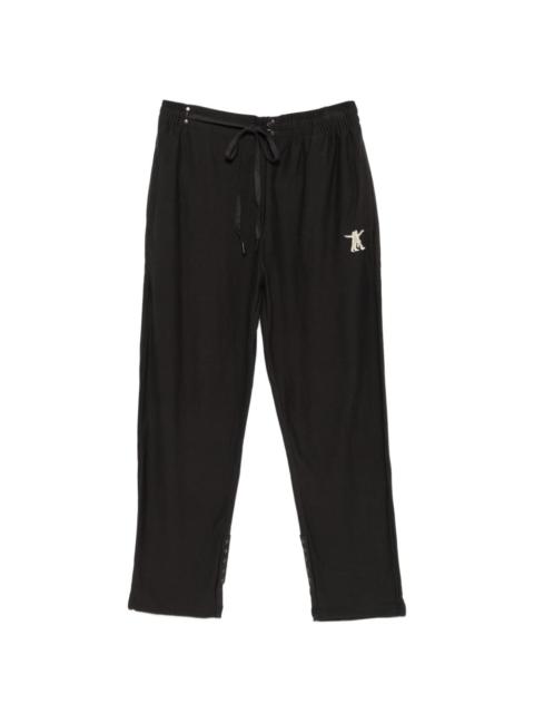 OPEN YY embroidered-logo track pants