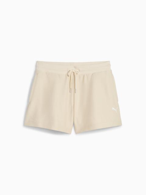PUMA Premium Essentials A-Line Women's 4" Jacquard Shorts