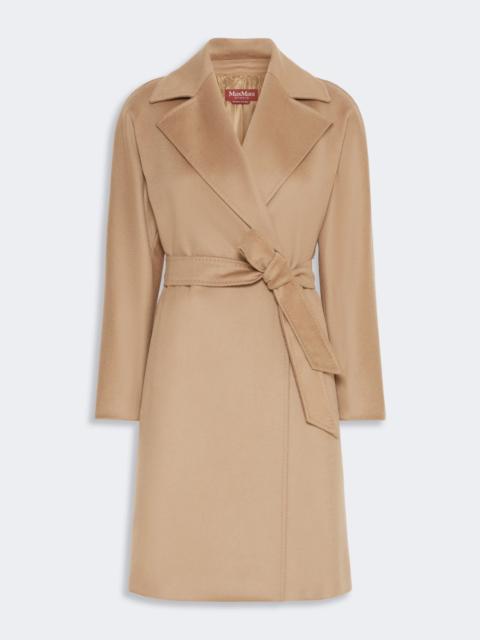 Max Mara DRAVENNA Wool broadcloth robe coat - CAMEL