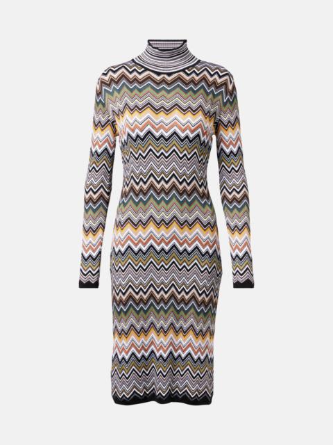 Missoni Zigzag midi dress