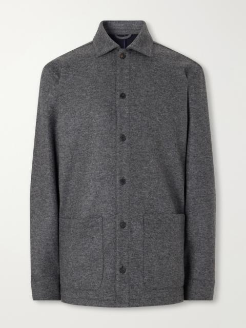THOM SWEENEY Cashmere-Blend Overshirt