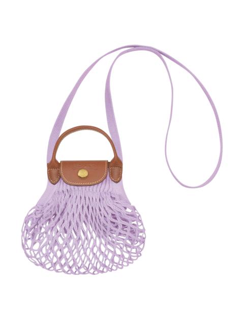 Longchamp Le Pliage Filet XS Mesh bag Lilac - Canvas