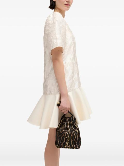 GANNI Ganni Drawstring Logo-detail Bucket Bag