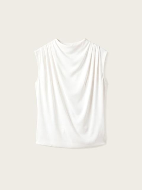 ALLSAINTS EMERSON SLEEVELESS PLEATED TOP