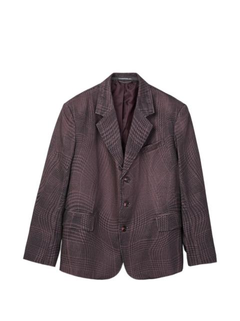 CAMPERLAB check pattern blazer