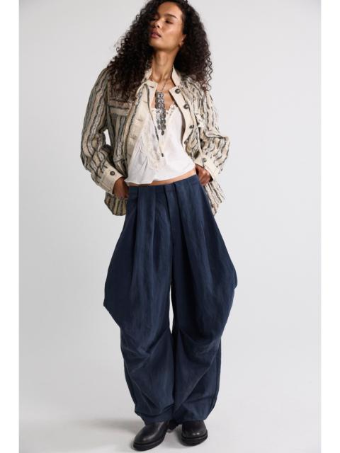 FREE PEOPLE Bring Forth Pleated Trousers