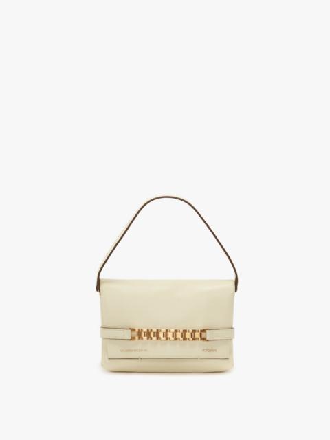 Victoria Beckham Mini Chain Pouch In Banana Leather