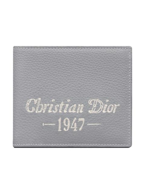 Dior Dior by Birkenstock Christian Dior 1947 Signature (8 Card Slot) Wallet Dior Gray