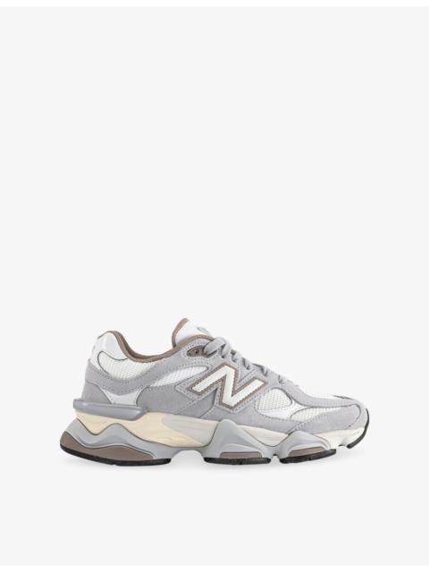 New Balance 9060 Suede And Mesh Trainers
